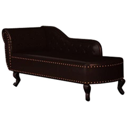 Chaise Longue Chesterfield, Marrone precio