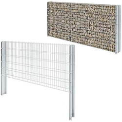 Set Di Recinzioni 2d A Gabbione 2008x1030 Mm 8 M Galvanizzato en oferta