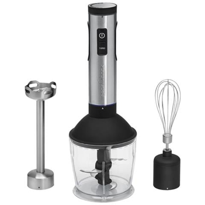 Set Miscelatore Pc-sms 1095 0,7 L 600 W Argento E Nero