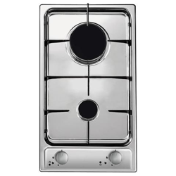 Piano Cottura CDG32SPX a Gas in Acciaio Inox con 2 Fuochi en oferta