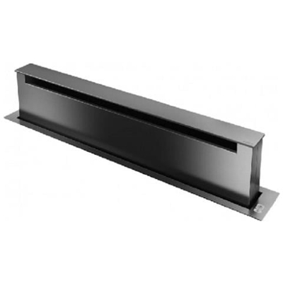 PRF0120982 Cappa da Piano Pandora Aspirante e Filtrante da 90 cm Colore Acciaio Inox / Nero