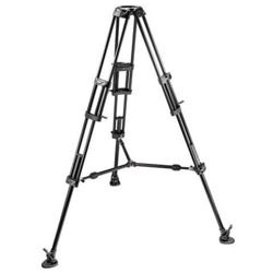 Treppiede con Testa a Semisfera Altezza Max 154 cm Nero 545B en oferta