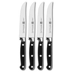 Set Coltelli da Bistecca in Acciaio Colore Nero e Argento - Linea Professional S características