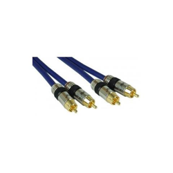 89725P 25m 2 x RCA Blu cavo audio precio