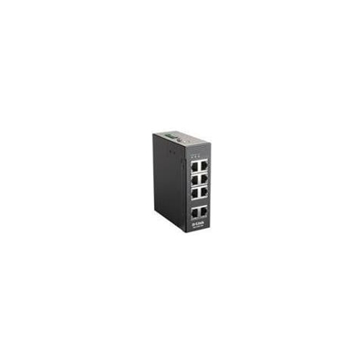 DIS-100E-8W switch di rete No gestito L2 Fast Ethernet (10/100) Nero