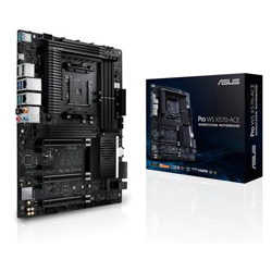 Scheda madre Pro WS X570-ACE Workstation ATX AMD AM4 Ryzen 3000 14 fasi di alimentazione PCIe 4.0 M. 2 DDR4 ECC U. 2 Intel LAN SATA USB 3.2 Gen2 Type-A Type-C ASUS Control Center Express precio