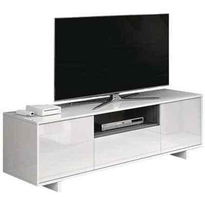 Mobile Base Tv Bianco Lucido 0g6631bo