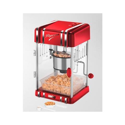 Retro macchina per popcorn Rosso, Argento 300 W