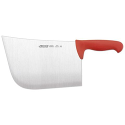 Serie 2900 - Coltello mannaia da cucina - Lama Acciaio Inossidabile Nitrum 270 Mm - Manico Polipropilene Colore Rosso en oferta