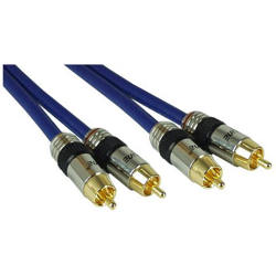 89730P 30m 2 x RCA Blu cavo audio características