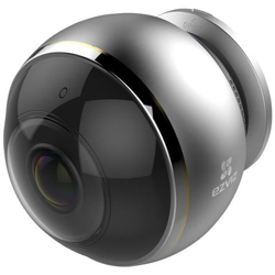 Telecamera Mini Pano da Interno Funzione Panorama a 360° Risoluzione 3 Megapixel Wi-Fi dual band Audio bidirezionale Quattro flussi video separati en oferta