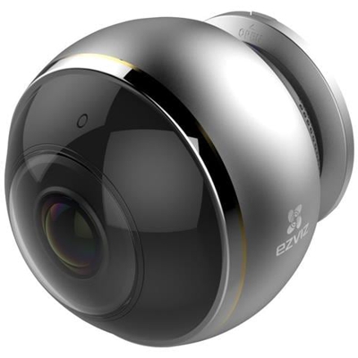 Telecamera Mini Pano da Interno Funzione Panorama a 360° Risoluzione 3 Megapixel Wi-Fi dual band Audio bidirezionale Quattro flussi video separati