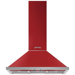 Cappa a Parete KPF9RD Aspirante 90 cm Colore Rosso en oferta