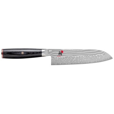 Coltello Santoku Cm 18 Con Affilatura Simmetrica Serie 5000 Fcd Di Miyabi