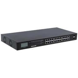 I-SWHUB 24GPU - Gigabit Ethernet Switch 24 porte POE+ con 2 porte SFP en oferta