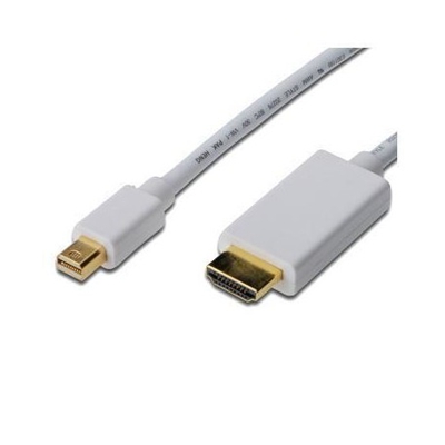 Nilox  NX090206101 cavo e adattatore video 1 m Mini DisplayPort HDMI Bianco