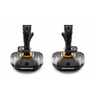 Thrustmaster  T.16000M FCS SPACE SIM DUO Joystick PC Nero, Arancione 2960815