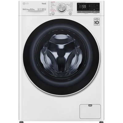 LG  F4WV510S0 lavatrice Libera installazione Caricamento frontale Bianco 10,5 kg 1400 Girimin A+++-40%