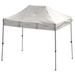 Gazebo Flexy con struttura pieghevole e telo colore bianco Cm 300x300xH 280 en oferta