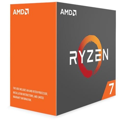 Processore Ryzen 7 1700X (Zen) 8 Core 3.4 GHz Socket AM4 Boxato Moltiplicatore Sbloccato (Dissipatore Escluso)