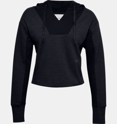 Felpa con cappuccio UA Rival Fleece EMB da donna precio