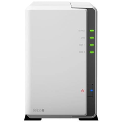 NAS DISKSTATION 2BAY 2xSSD / HDD SATA da 3,5/2,5, CPU QUAD CORE 1.4GHZ, RAM 512MB DDR4, 1 PORTA RJ-45 GIGABIT, 2xUSB 3.0, precio